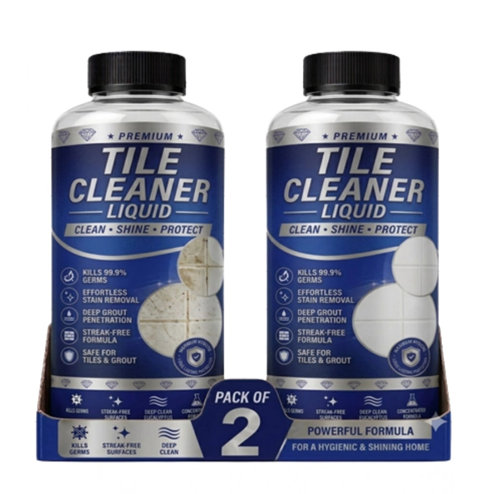 Amfyn Pack of 2 Tile Cleaner Liquid Bottles 100 ML