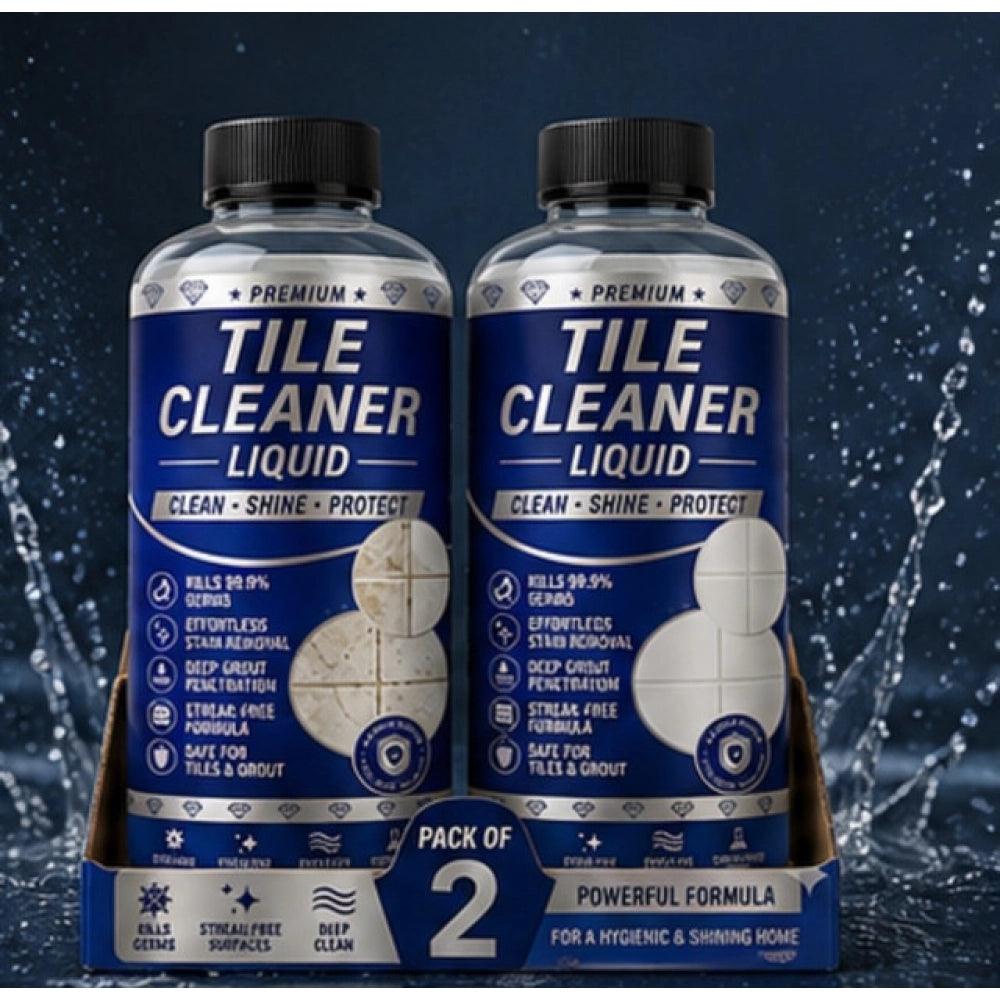 Amfyn Pack of 2 Tile Cleaner Liquid Bottles 100 ML