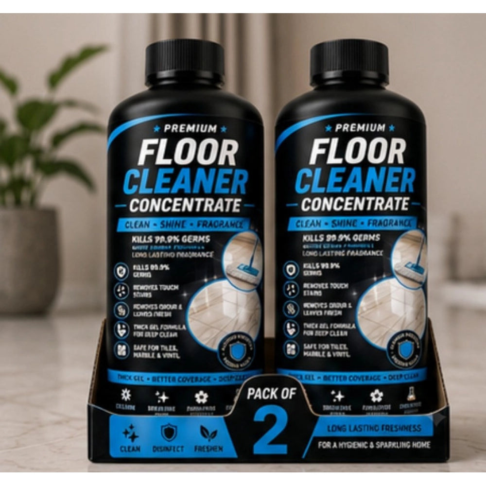 Amfyn Pack of 2 Floor Cleaner Concentrate Liquid Bottles 100 ML