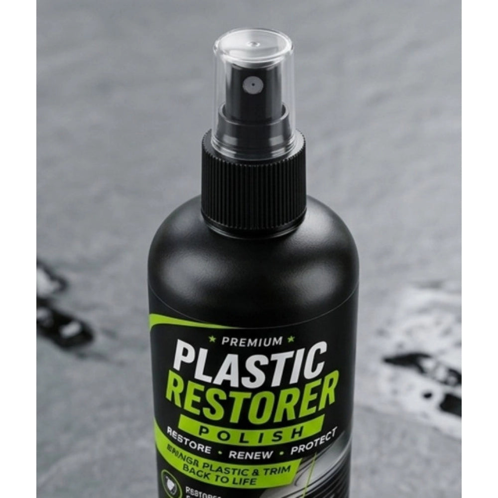 Amfyn Pack of 2 Plastic Restorer Polish Liquid Spray Bottles 100 ML
