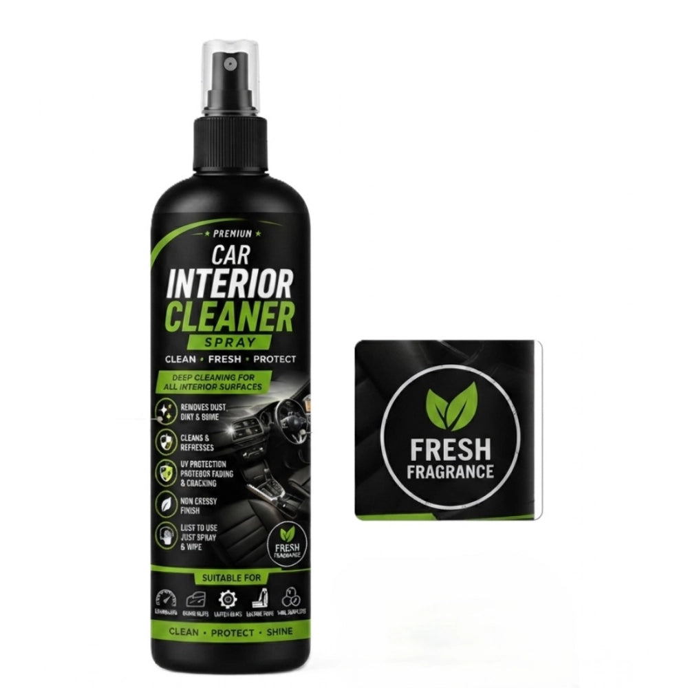 Amfyn Pack of 2 Car Interior Cleaner Liquid Spray Bottles 100 ML
