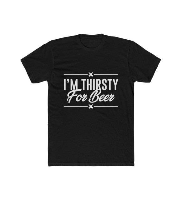 Generic Men's Polyester Printed Round Neck Short Sleeve T-Shirt (Black)
