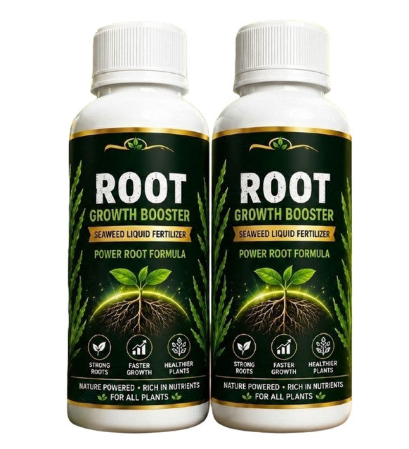 Generic Pack of 2 Root Growth Booster Seaweed Liquid Fertilizer Bottles - 100 ML